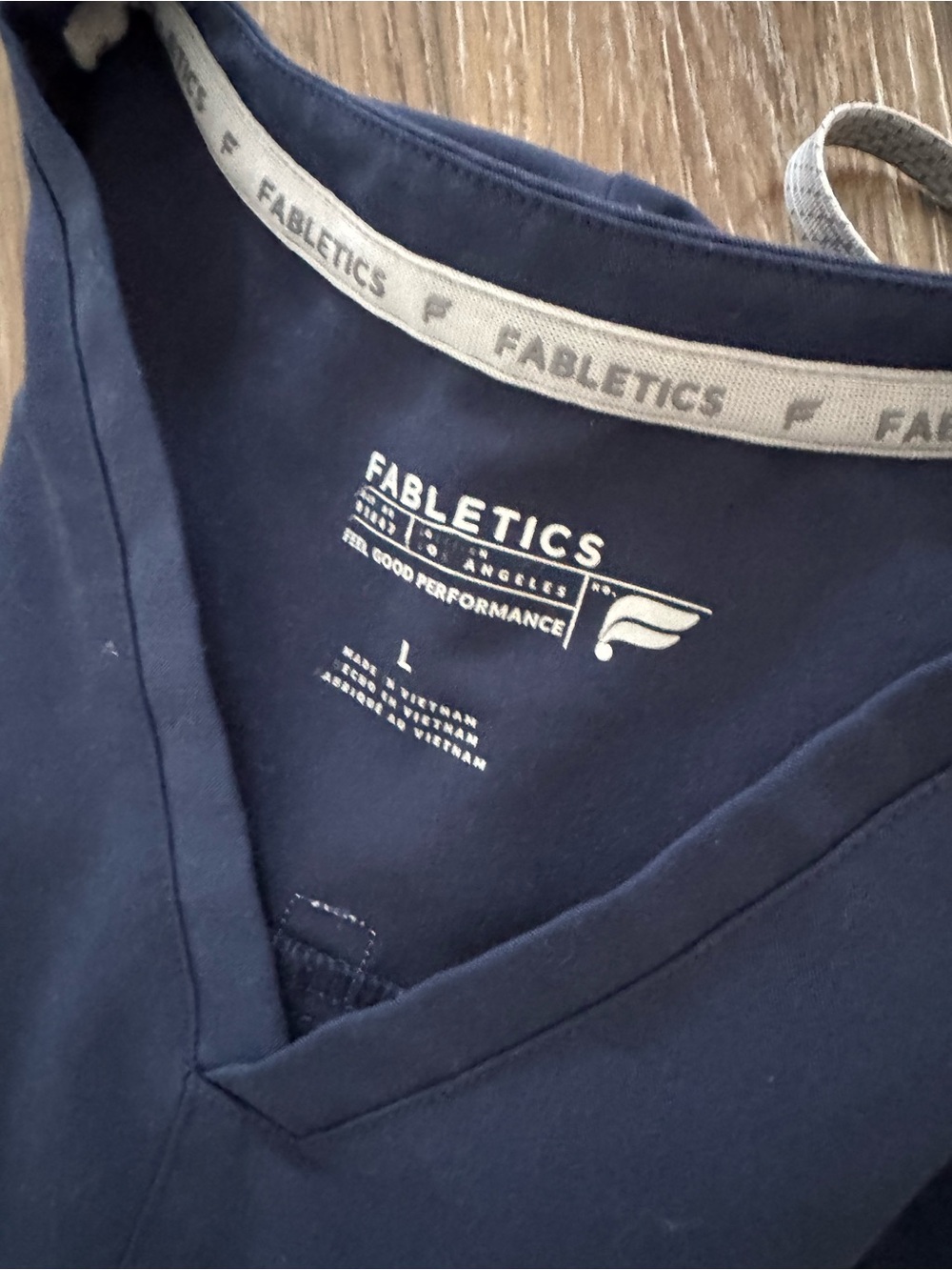 Fabletics Navy Women's Jogger Set - Picture 2 of 2